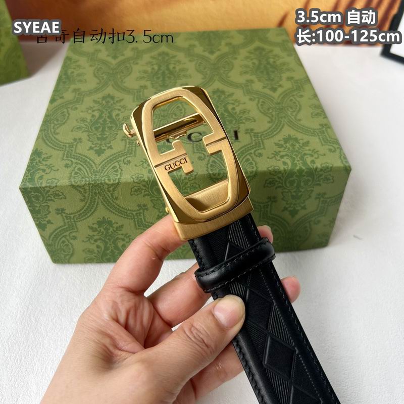 Gucci belt 35mmX100-125cm 8L (46)