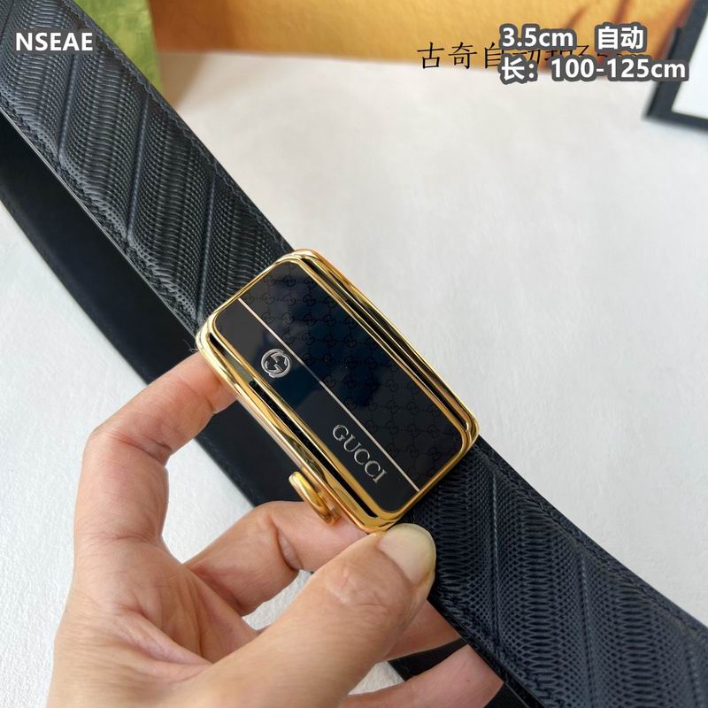 Gucci belt 35mmX100-125cm 8L (48)