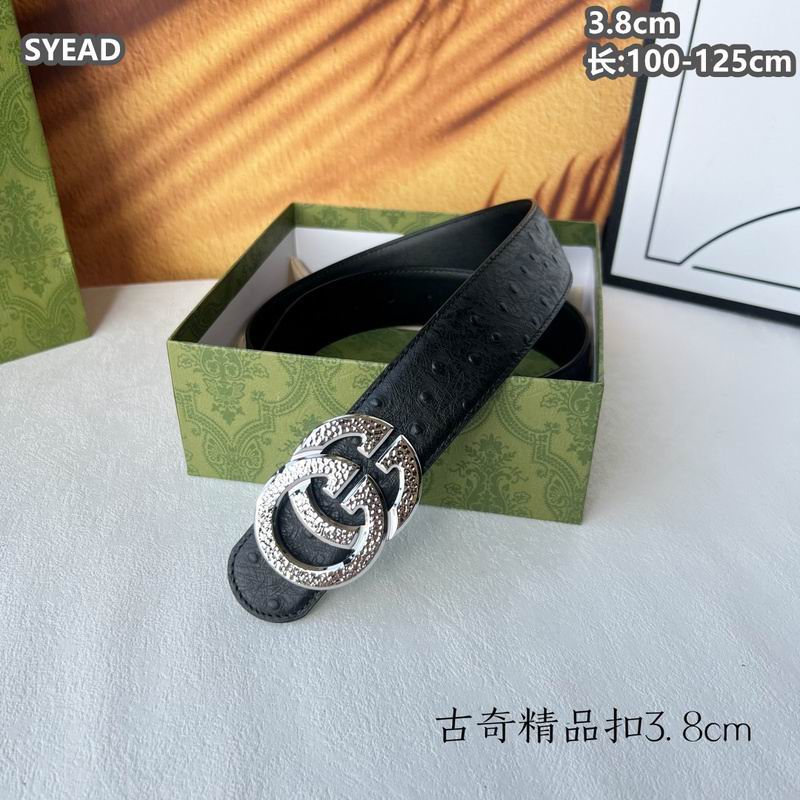 Gucci belt 38mmX100-125cm 8L (1)