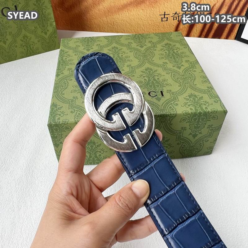 Gucci belt 38mmX100-125cm 8L (14)