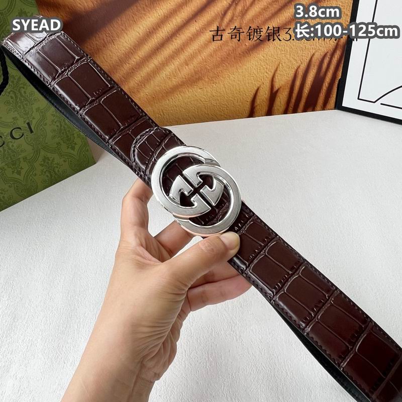 Gucci belt 38mmX100-125cm 8L (15)