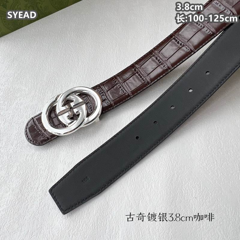 Gucci belt 38mmX100-125cm 8L (17)