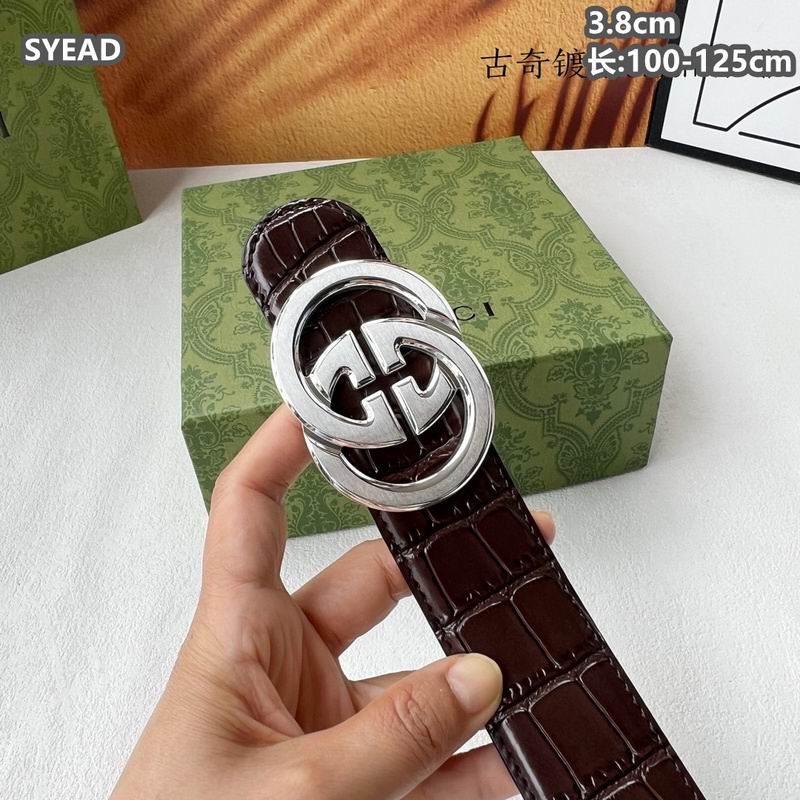 Gucci belt 38mmX100-125cm 8L (18)