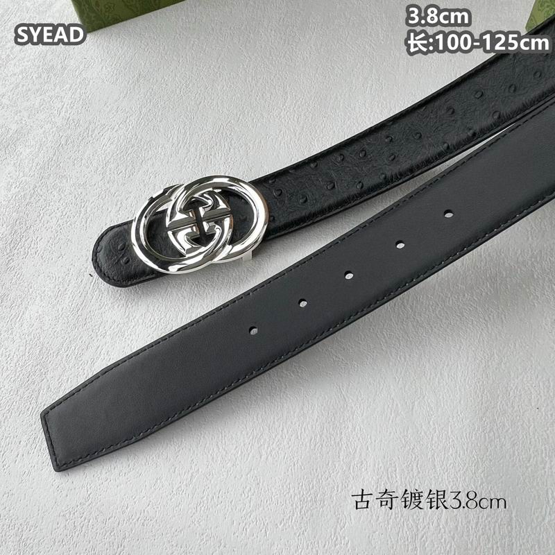 Gucci belt 38mmX100-125cm 8L (21)