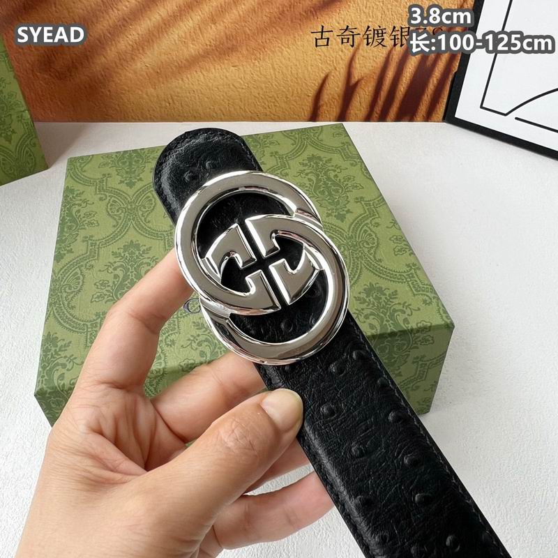 Gucci belt 38mmX100-125cm 8L (22)
