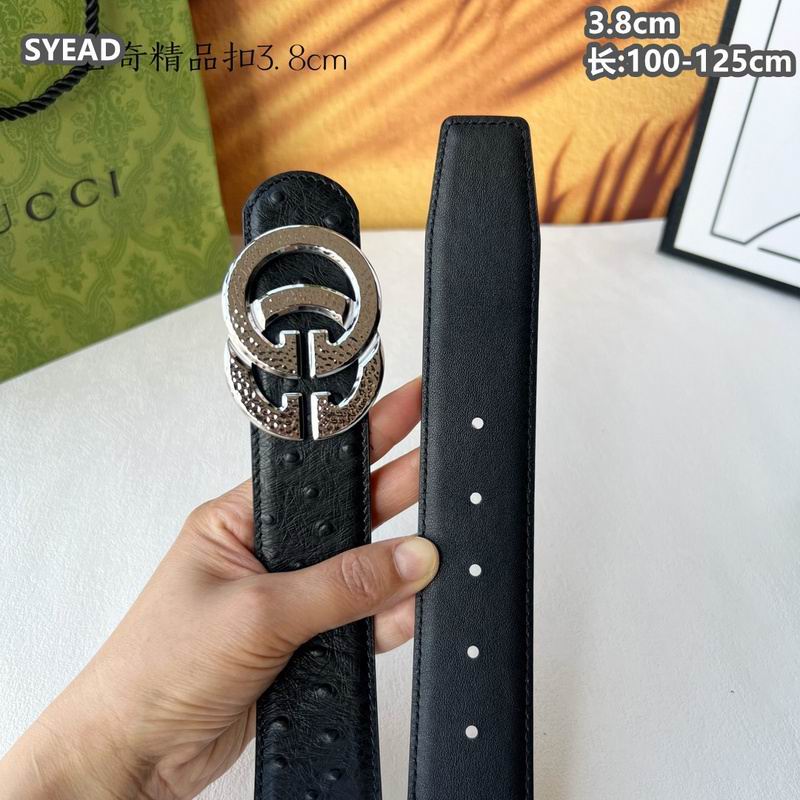 Gucci belt 38mmX100-125cm 8L (3)