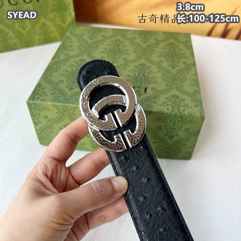 Gucci belt 38mmX100-125cm 8L (4)