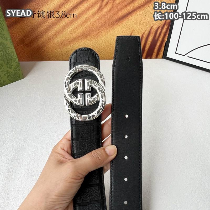 Gucci belt 38mmX100-125cm 8L (9)