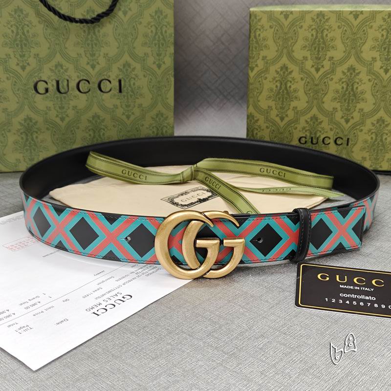 Gucci belt 38mmX90-125cm lb (1)