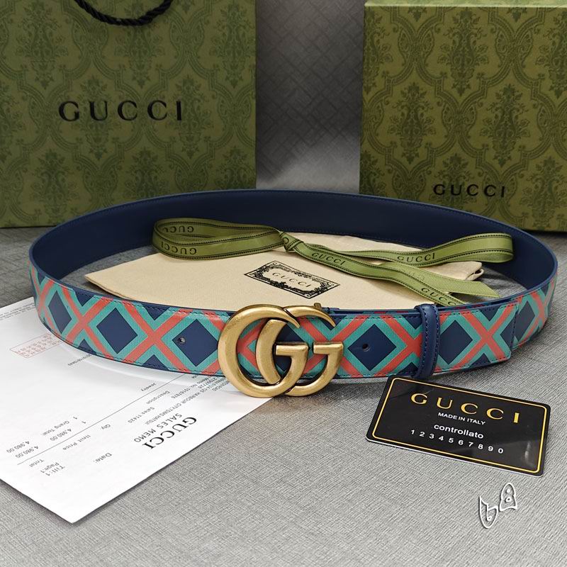 Gucci belt 38mmX90-125cm lb (10)