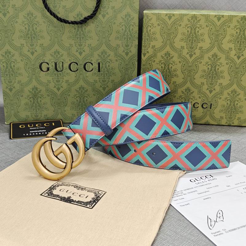 Gucci belt 38mmX90-125cm lb (12)