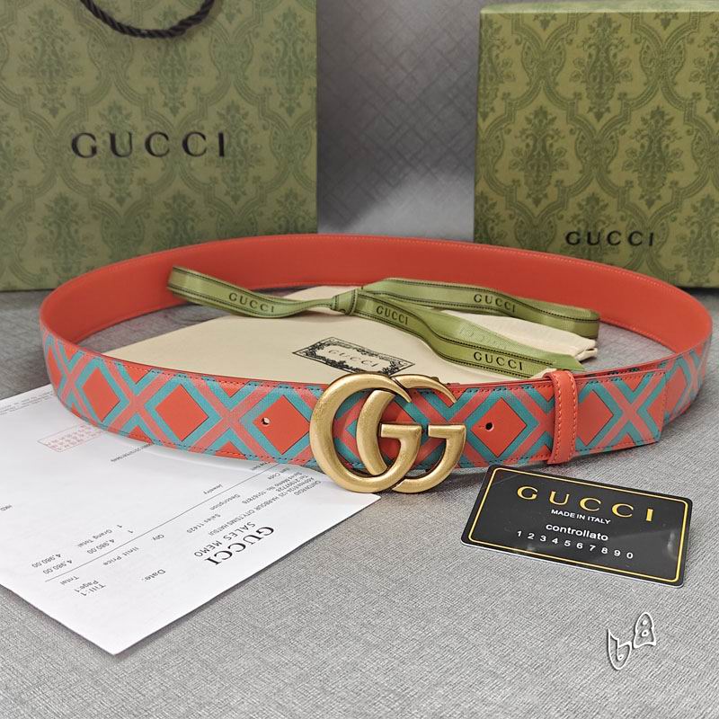 Gucci belt 38mmX90-125cm lb (13)