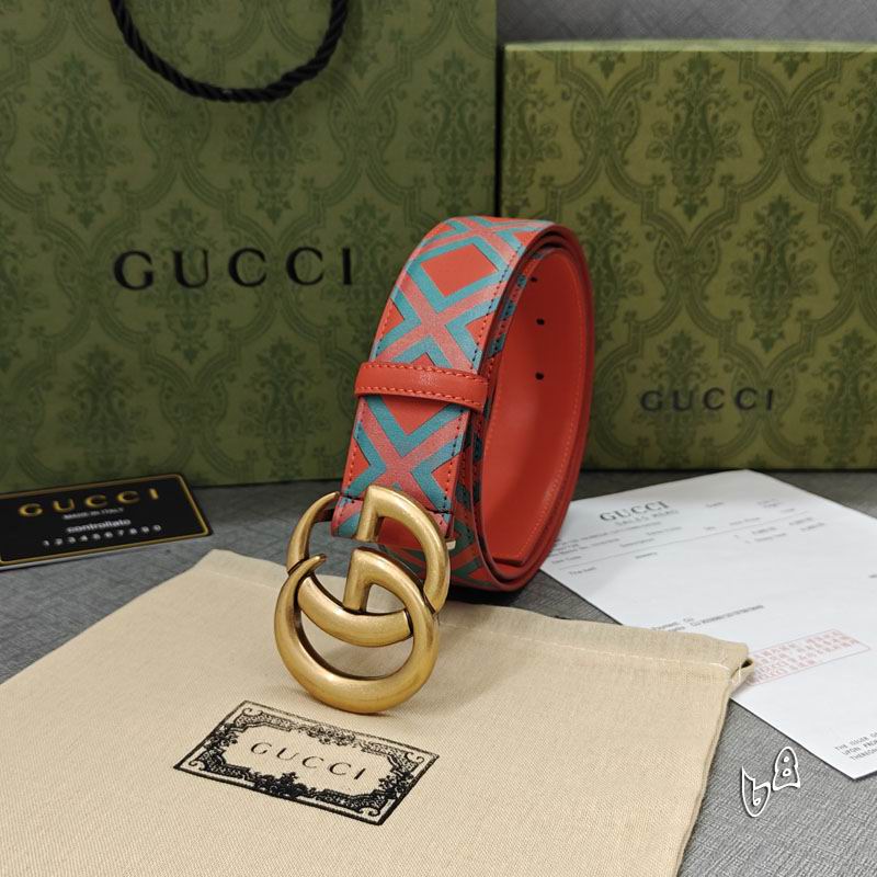 Gucci belt 38mmX90-125cm lb (14)