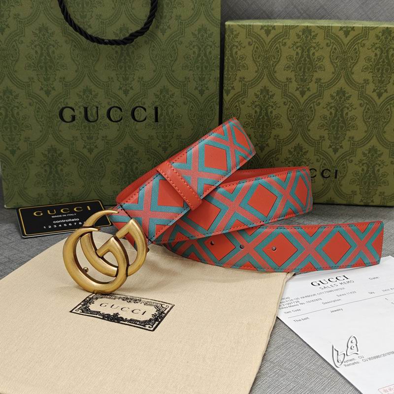 Gucci belt 38mmX90-125cm lb (15)