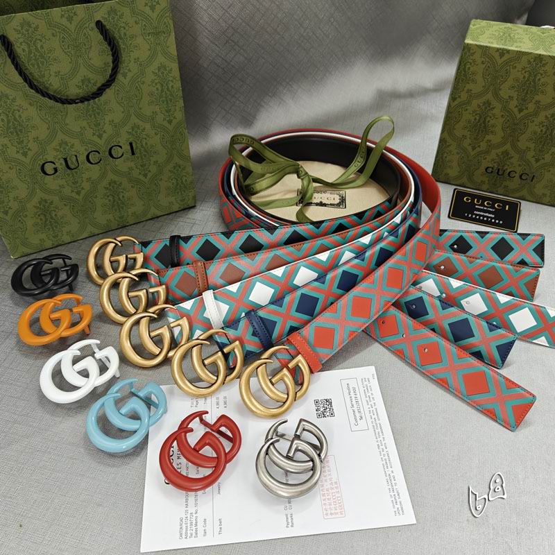 Gucci belt 38mmX90-125cm lb (17)