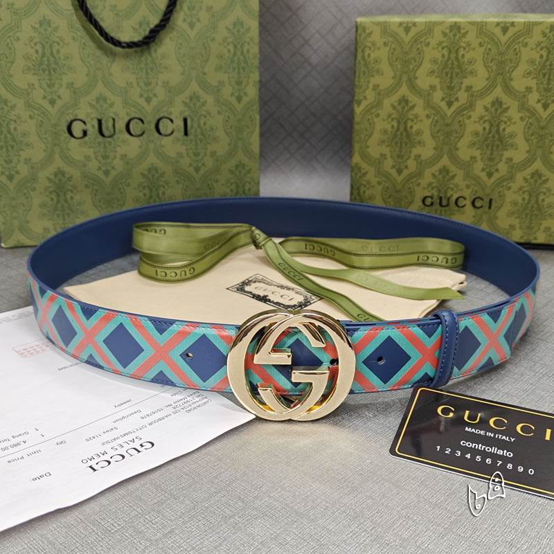 Gucci belt 38mmX90-125cm lb (18)