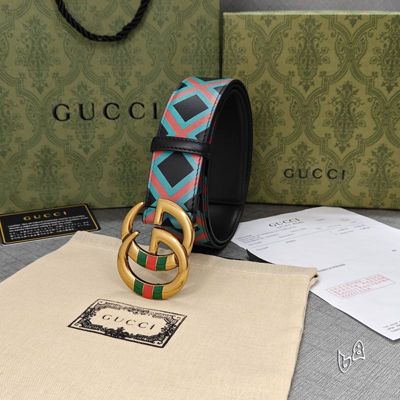 Gucci belt 38mmX90-125cm lb (19)