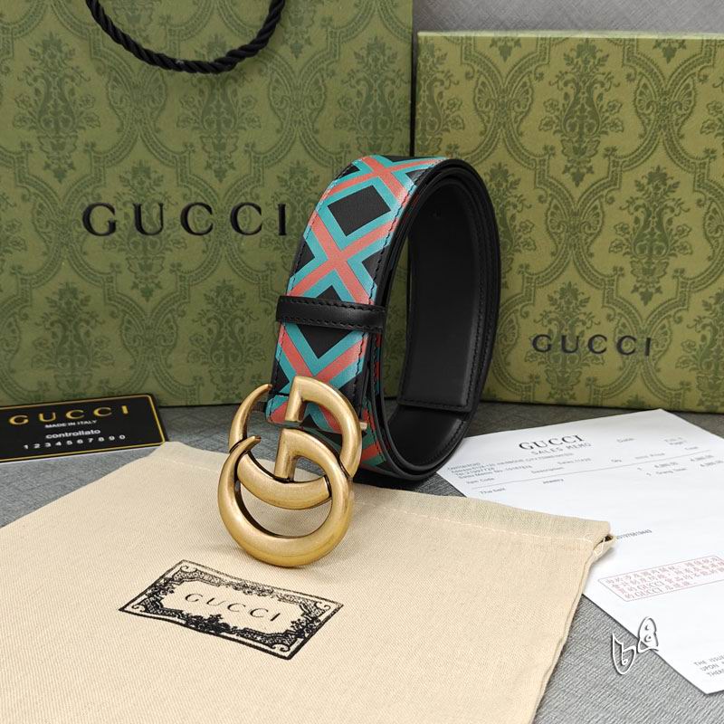 Gucci belt 38mmX90-125cm lb (2)