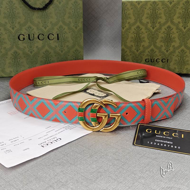 Gucci belt 38mmX90-125cm lb (21)