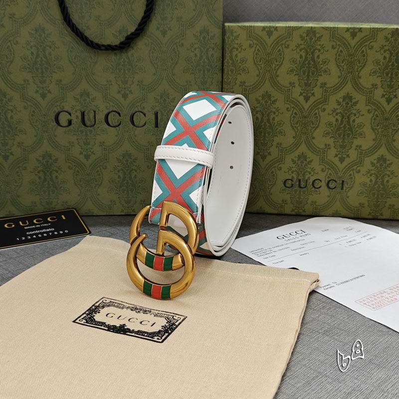 Gucci belt 38mmX90-125cm lb (25)