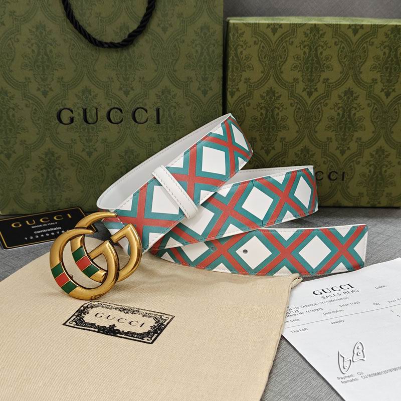 Gucci belt 38mmX90-125cm lb (26)