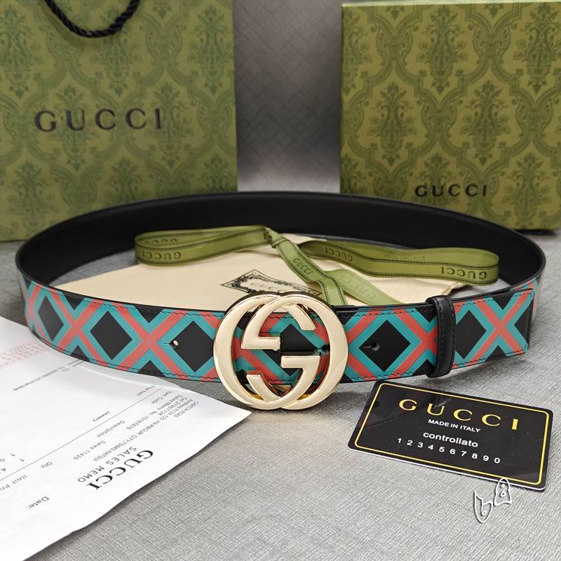 Gucci belt 38mmX90-125cm lb (27)