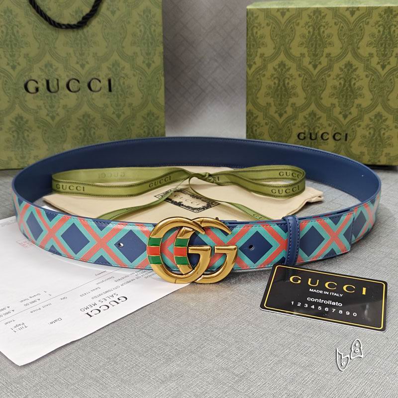 Gucci belt 38mmX90-125cm lb (27)