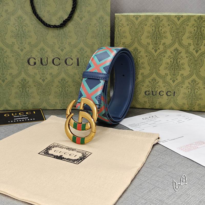 Gucci belt 38mmX90-125cm lb (28)