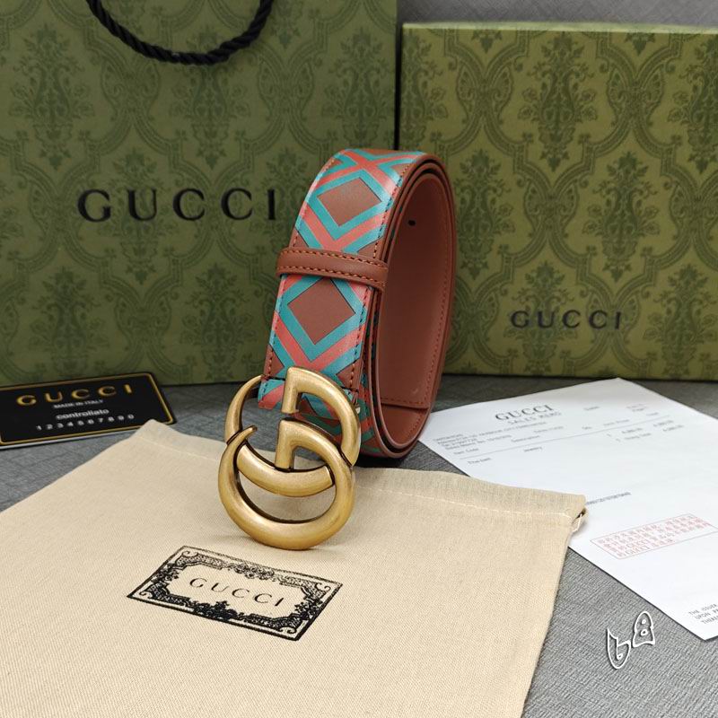 Gucci belt 38mmX90-125cm lb (5)