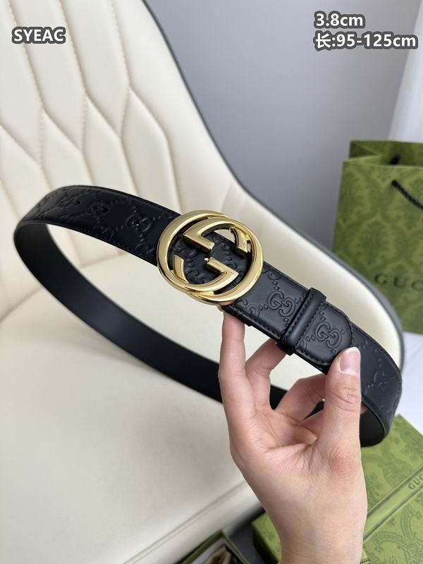 Gucci belt 38mmX95-125cm 8L (13)