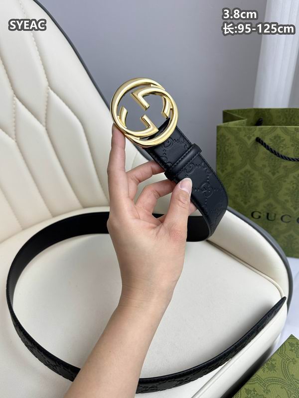 Gucci belt 38mmX95-125cm 8L (15)