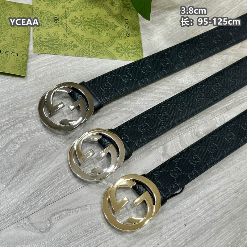 Gucci belt 38mmX95-125cm 8L (16)