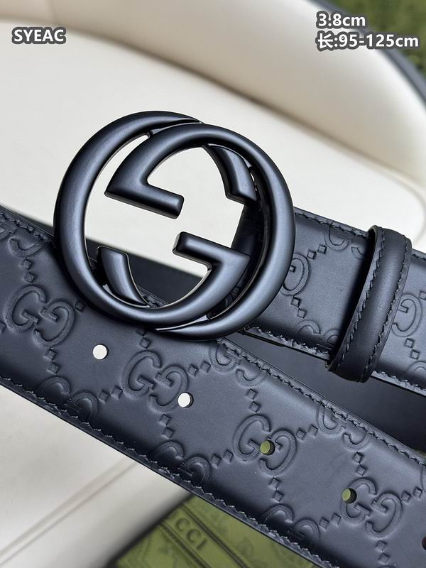Gucci belt 38mmX95-125cm 8L (2)