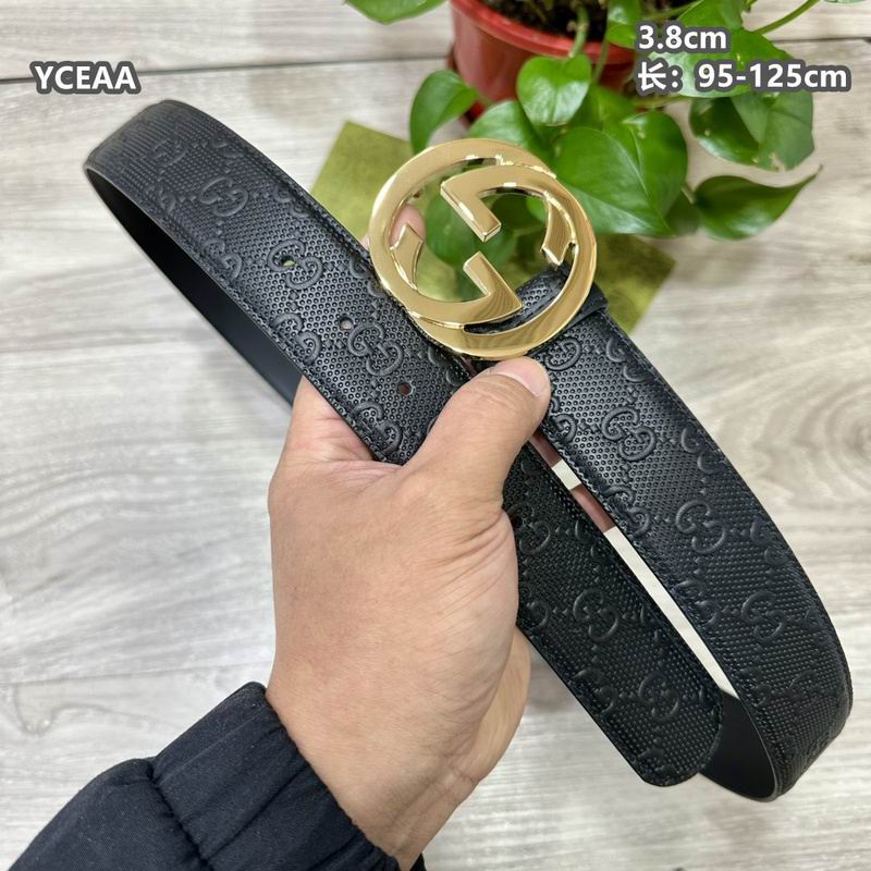 Gucci belt 38mmX95-125cm 8L (22)