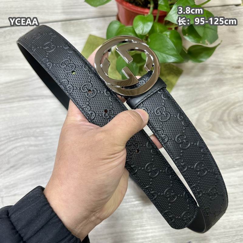 Gucci belt 38mmX95-125cm 8L (26)