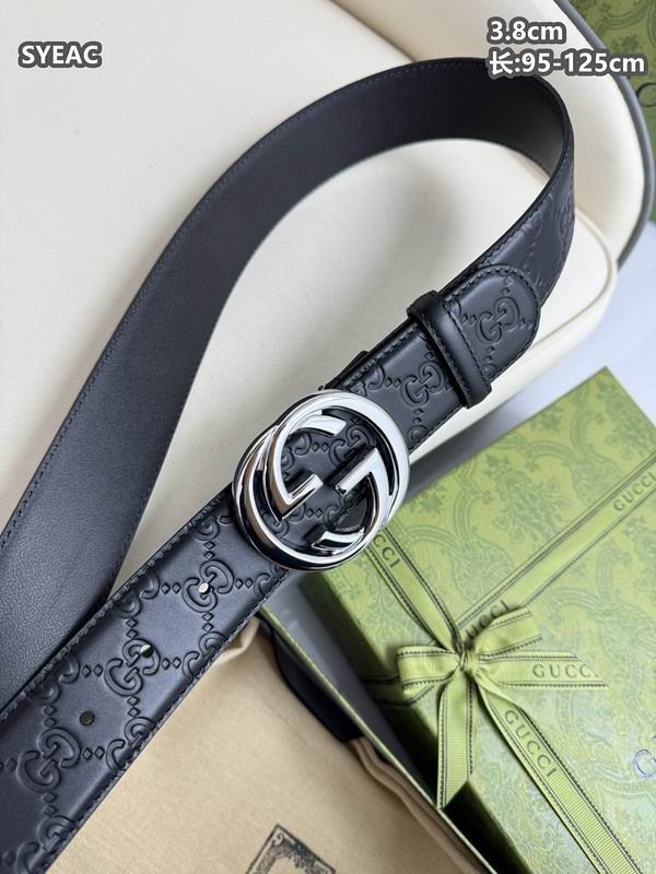 Gucci belt 38mmX95-125cm 8L (4)