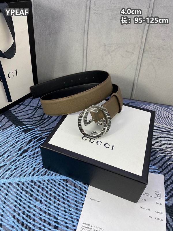 Gucci belt 40mmX95-125cm 8L (10)
