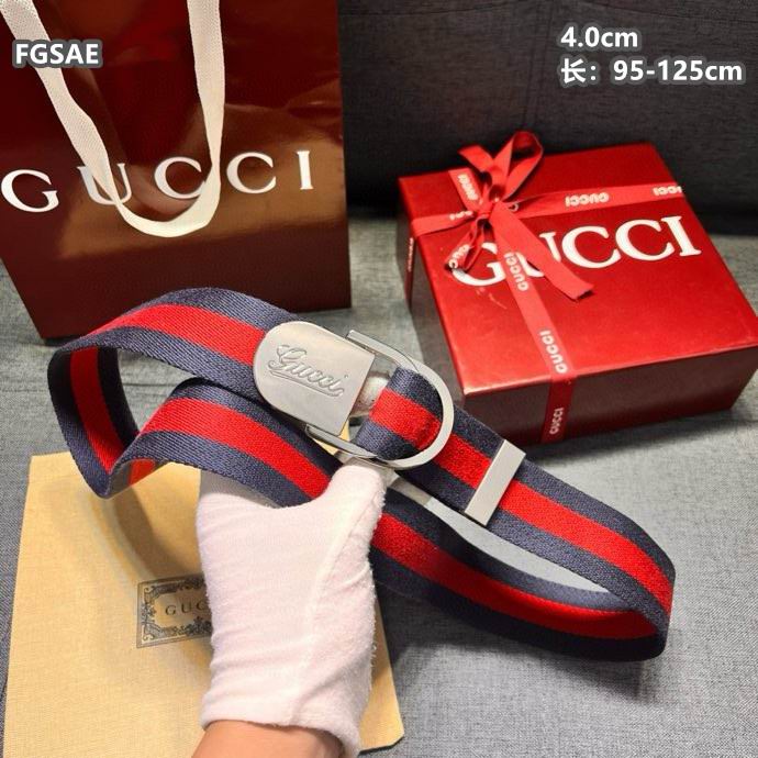 Gucci belt 40mmX95-125cm 8L (101)