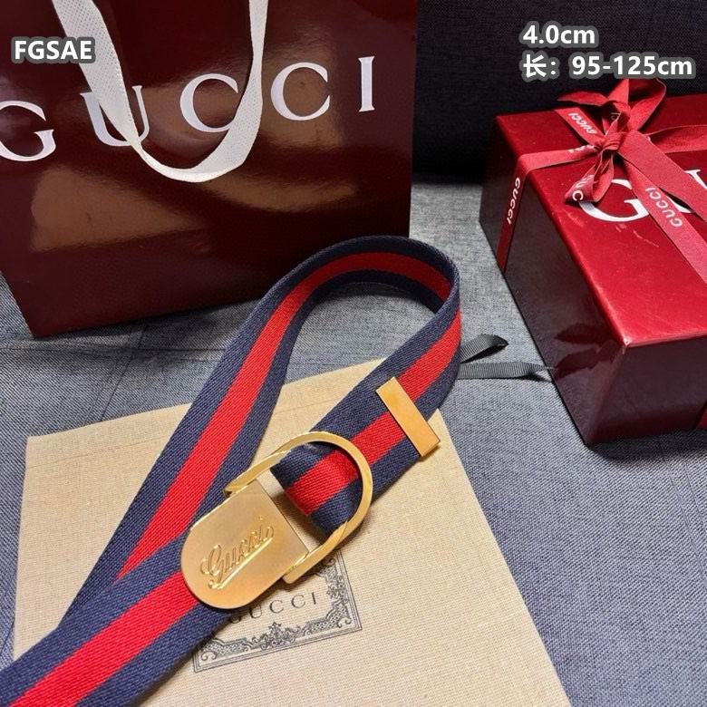 Gucci belt 40mmX95-125cm 8L (103)