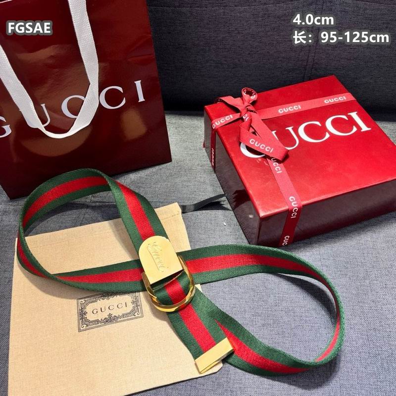 Gucci belt 40mmX95-125cm 8L (108)