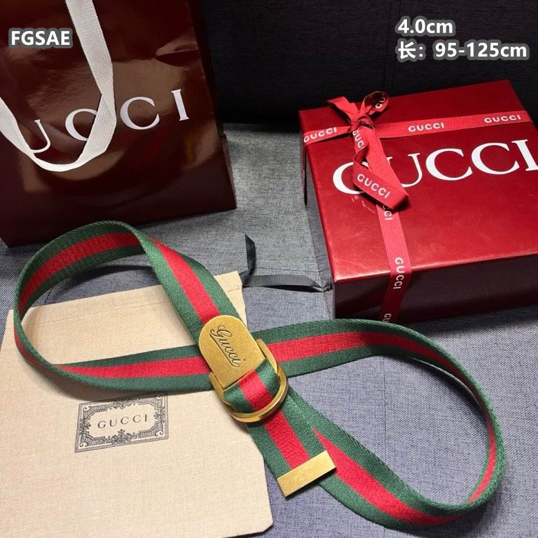 Gucci belt 40mmX95-125cm 8L (117)
