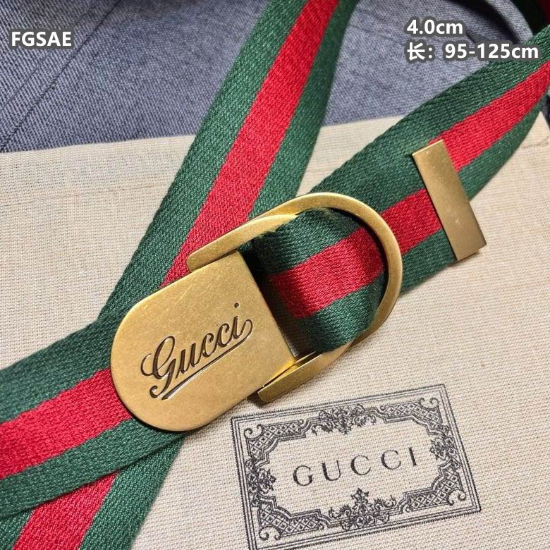 Gucci belt 40mmX95-125cm 8L (118)
