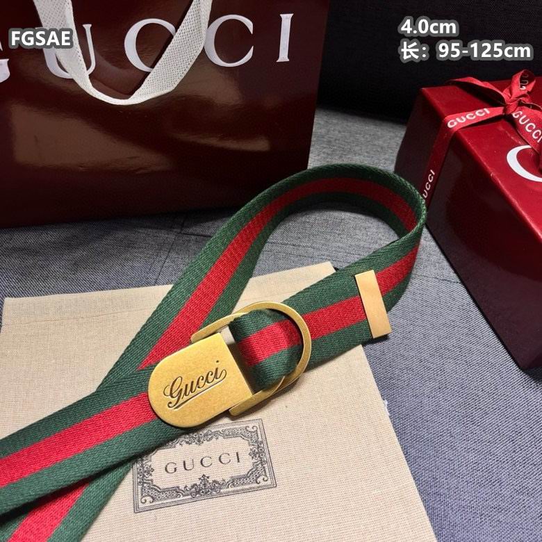 Gucci belt 40mmX95-125cm 8L (119)