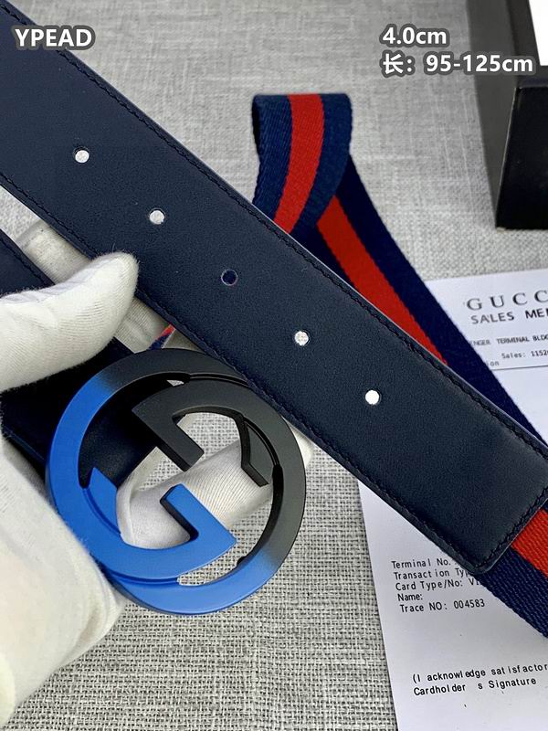 Gucci belt 40mmX95-125cm 8L (121)