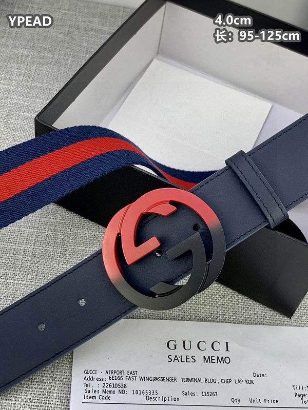 Gucci belt 40mmX95-125cm 8L (126)