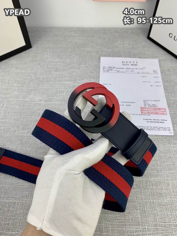 Gucci belt 40mmX95-125cm 8L (127)