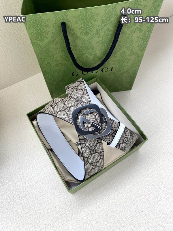 Gucci belt 40mmX95-125cm 8L (152)