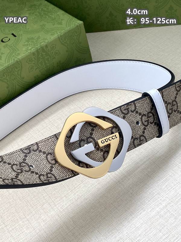 Gucci belt 40mmX95-125cm 8L (158)