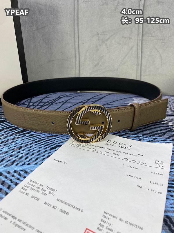 Gucci belt 40mmX95-125cm 8L (16)