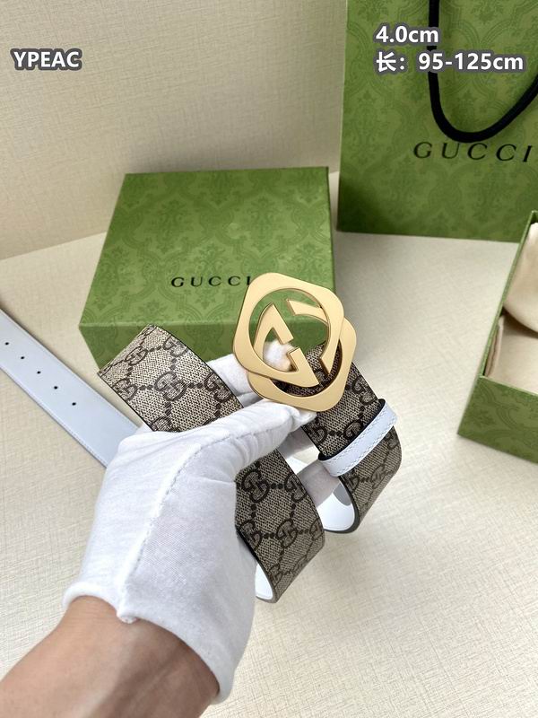 Gucci belt 40mmX95-125cm 8L (165)